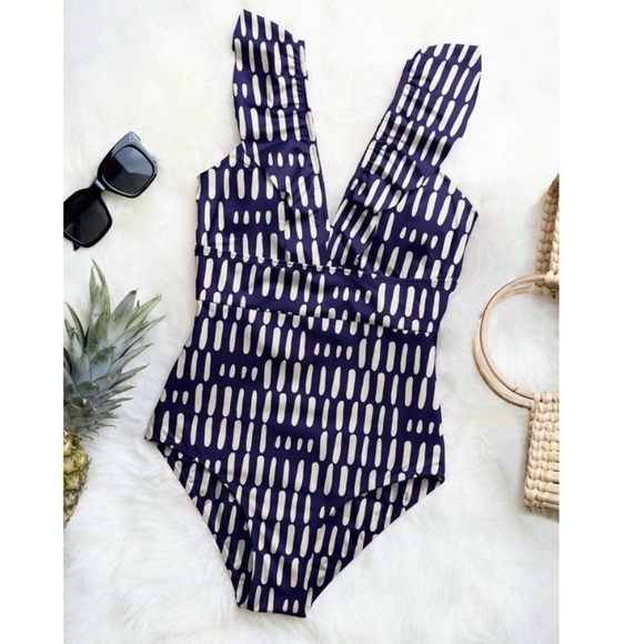 Averie Size XL Amada Plunge One-Piece Swimsuit - Picture 1 of 7